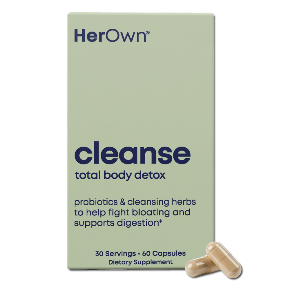 Her Own Cleanse Capsules: Fight Bloating and Support Digestion
