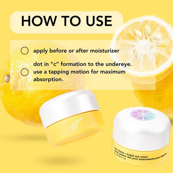 Saturday Skin Yuzu Vitamin C Bright Eye Cream #6