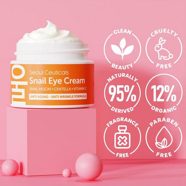 Seoul Ceuticals Korean Skin Care Snail Eye Cream #7