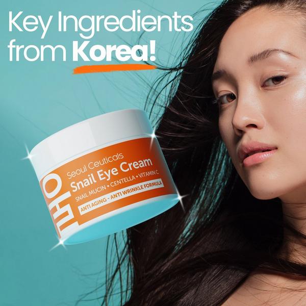 Seoul Ceuticals Korean Skin Care Snail Eye Cream #8