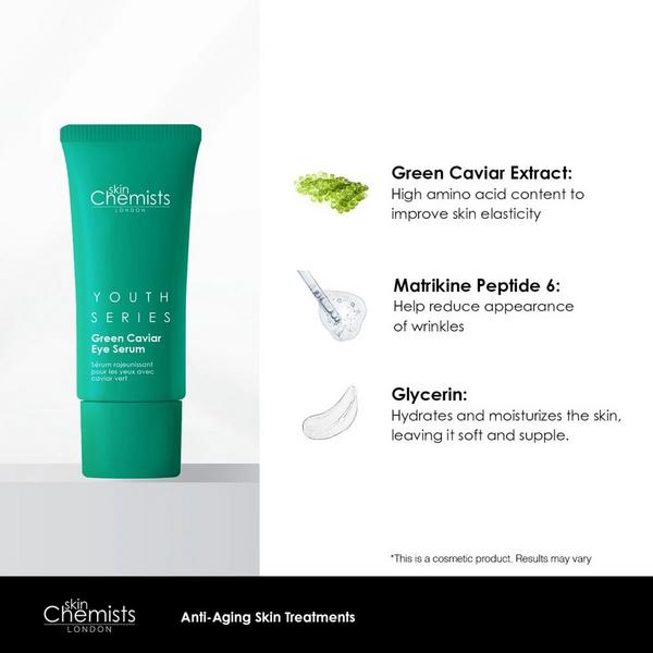 skinChemists Youth Series Green Caviar Eye Serum #2