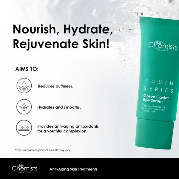 skinChemists Youth Series Green Caviar Eye Serum #3