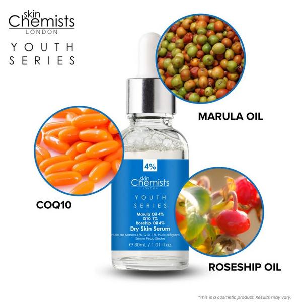 skinChemists Youth Series Dry Skin Serum Marula Oil 4%, Q10 1%, Rosehip Oil 4% #4