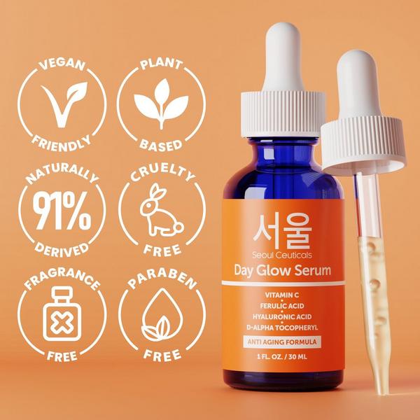 Seoul Ceuticals Korean Skin Care Day Glow Serum #5