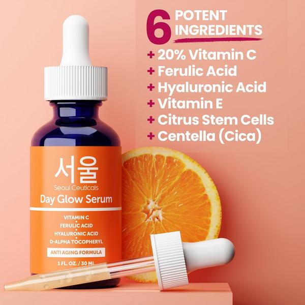 Seoul Ceuticals Korean Skin Care Day Glow Serum #6