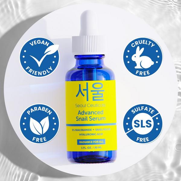 Seoul Ceuticals Korean Skin Care Niacinamide Advanced Snail Serum #6