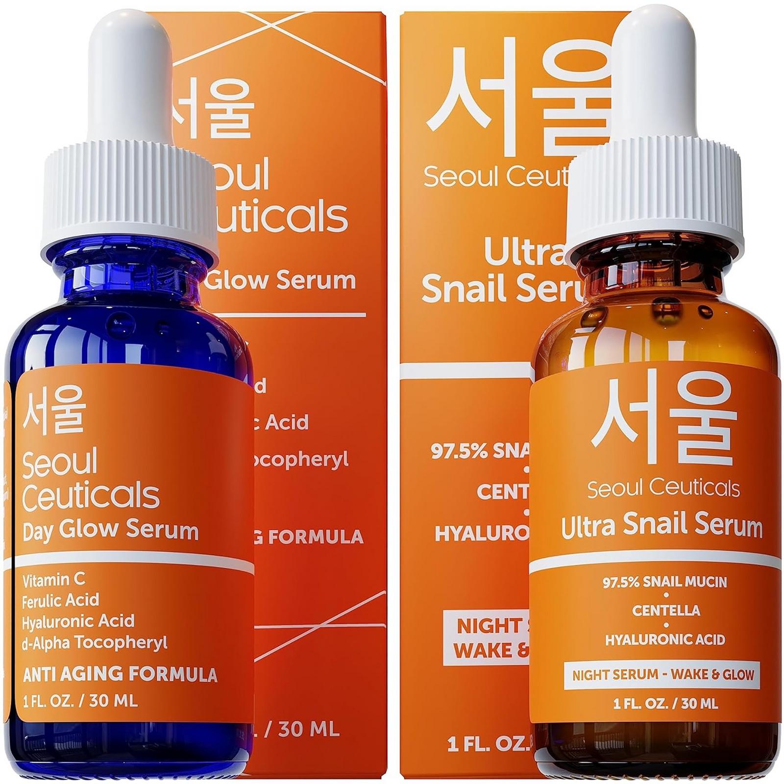 Seoul Ceuticals - Korean Skin Care Day & Night Serum Duo | Ulta Beauty