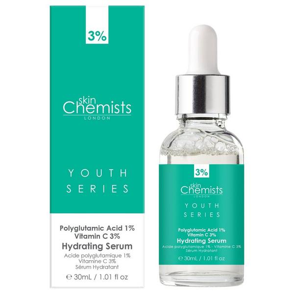 skinChemists Youth Series Hydrating Serum Polyglutamic Acid 1%, Vitamin C 3% #3
