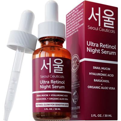 Seoul Ceuticals Korean Skin Care Ultra Retinol Night Serum