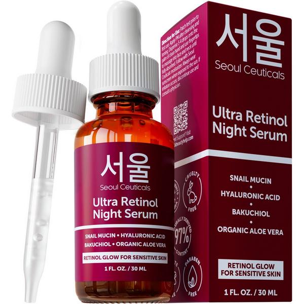 Seoul Ceuticals Korean Skin Care Ultra Retinol Night Serum #1