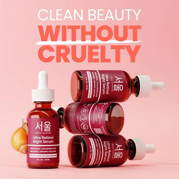 Seoul Ceuticals Korean Skin Care Ultra Retinol Night Serum #4