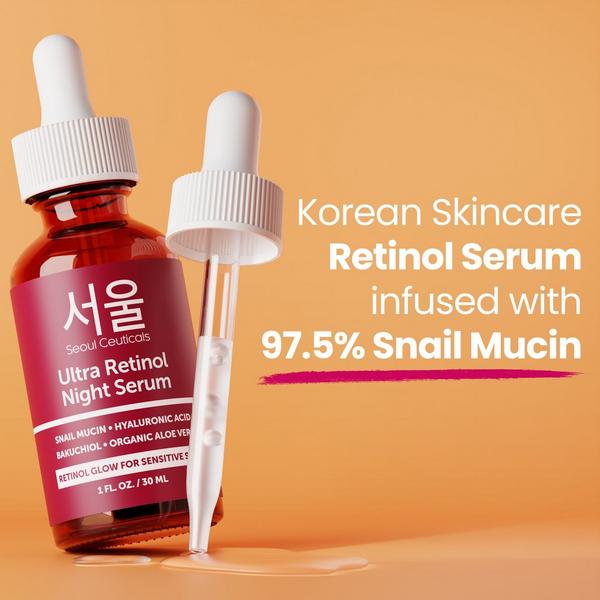 Seoul Ceuticals Korean Skin Care Ultra Retinol Night Serum #7