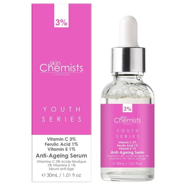 skinChemists Youth Series Anti-Aging Serum Vitamin C 3%, Ferulic Acid 1%, Vitamin E 1% #3