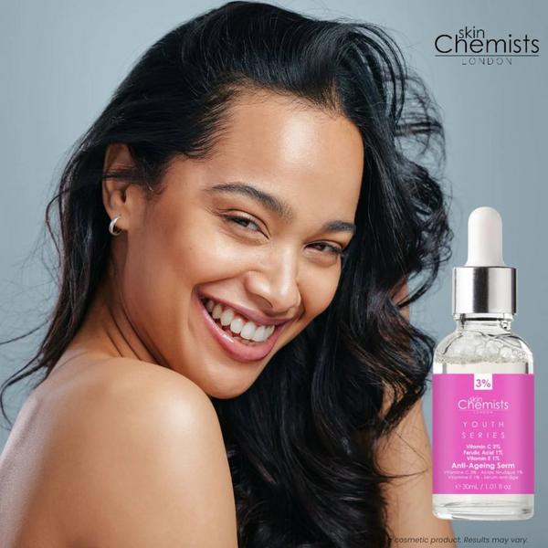 skinChemists Youth Series Anti-Aging Serum Vitamin C 3%, Ferulic Acid 1%, Vitamin E 1% #4