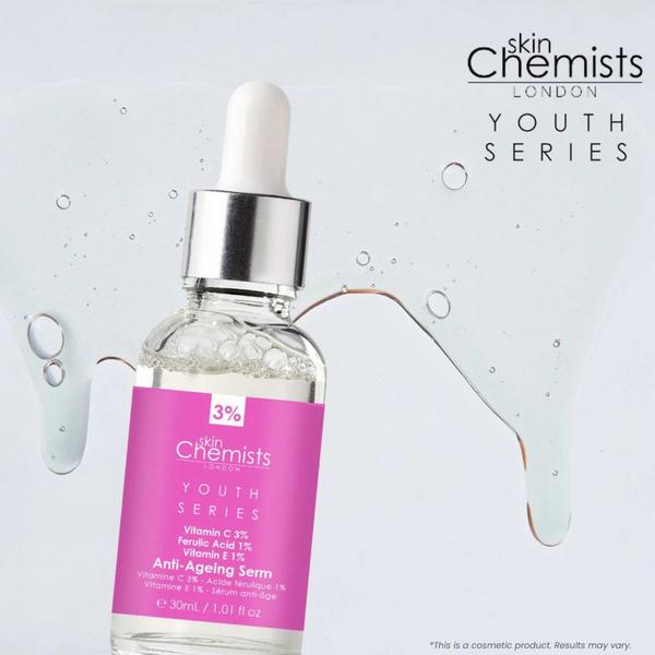skinChemists Youth Series Anti-Aging Serum Vitamin C 3%, Ferulic Acid 1%, Vitamin E 1% #5