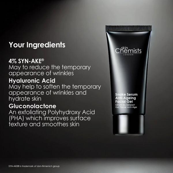 skinChemists Snake Serum Anti-Aging Facial Gel #5