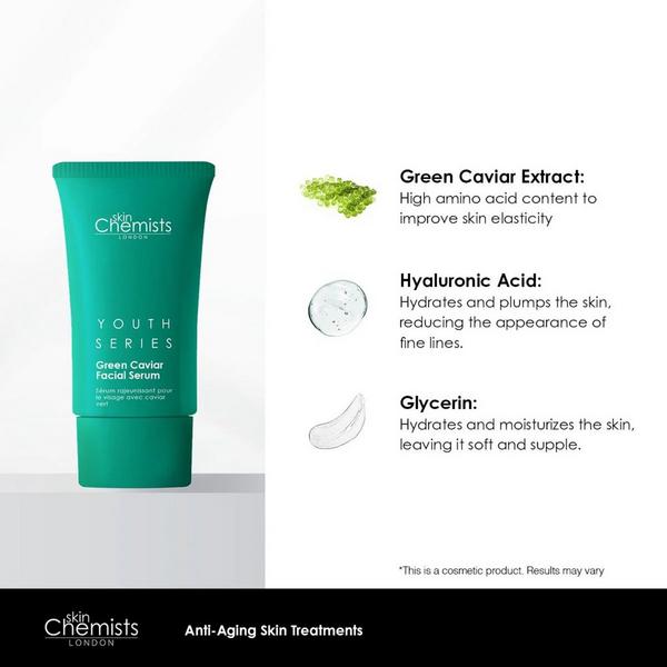 skinChemists Youth Series Green Caviar Facial Serum #3
