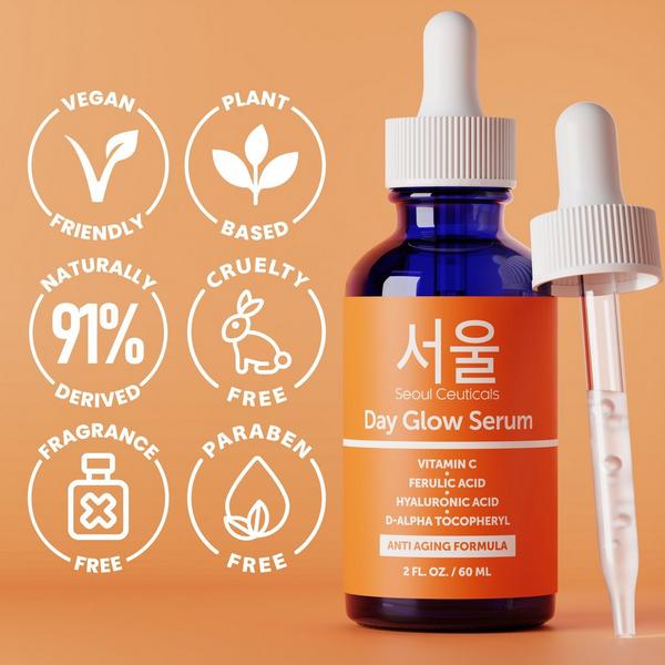 Seoul Ceuticals Korean Skin Care Vitamin C Serum Day Glow Serum #5