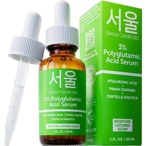 Seoul Ceuticals Korean Skin Care 3% Polyglutaimic Acid Serum #1