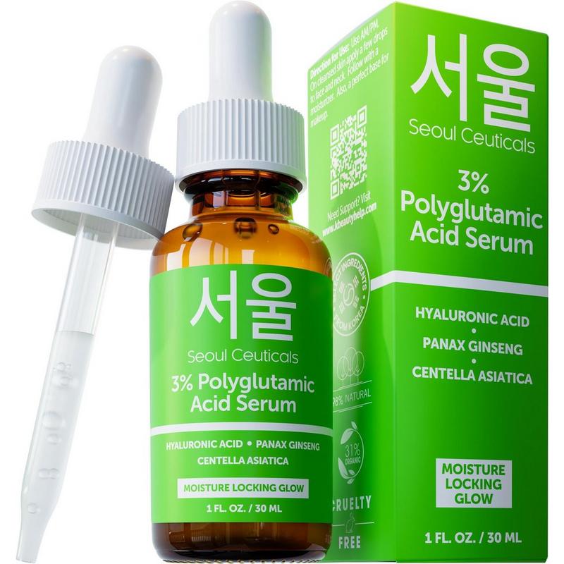 Seoul Ceuticals - Korean Skin Care 3% Polyglutaimic Acid Serum