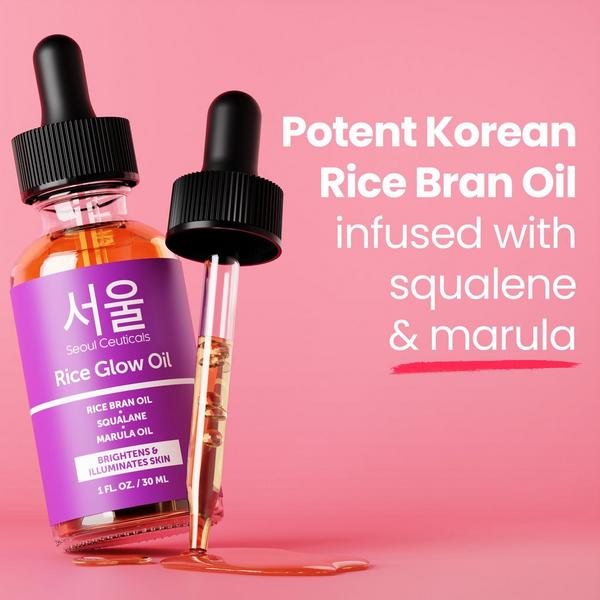 Seoul Ceuticals Korean Skin Care Rice Glow Oil #7