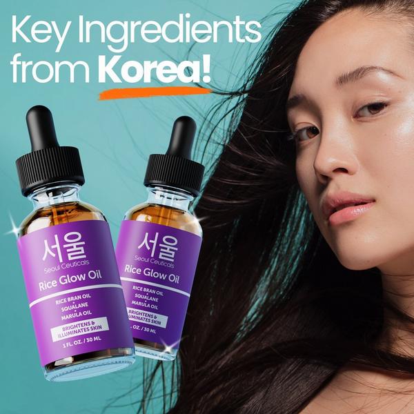 Seoul Ceuticals Korean Skin Care Rice Glow Oil #8