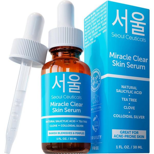 Seoul Ceuticals Korean Skin Care Miracle Clear Skin Serum #1