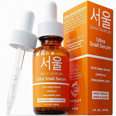 Seoul Ceuticals Korean Skin Care Ultra Snail Serum