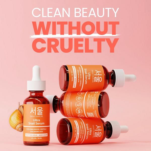 Seoul Ceuticals Korean Skin Care Ultra Snail Serum #4