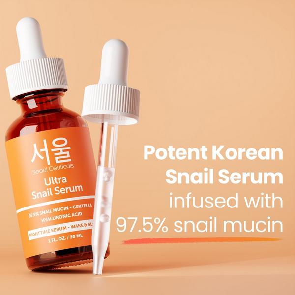 Seoul Ceuticals Korean Skin Care Ultra Snail Serum #7