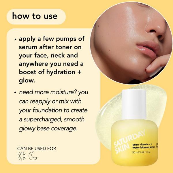Saturday Skin Yuzu Vitamin C + Water Blossom Serum #5