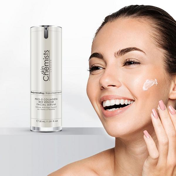 skinChemists Pro-5 Collagen Rejuvenating Bee Venom Facial Serum #3