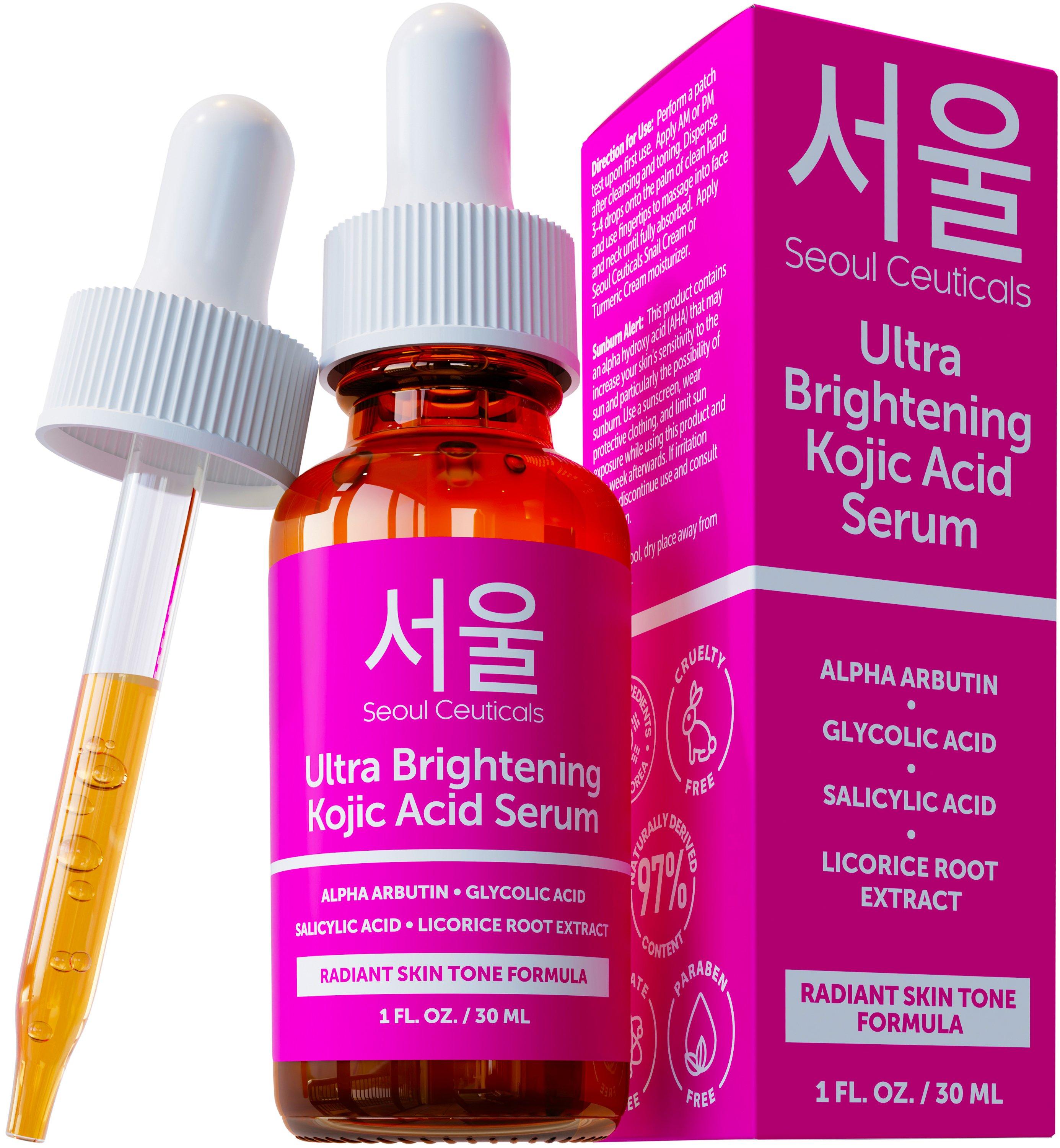 Seoul Ceuticals Korean Skin Care Ultra Brightening Kojic Acid Serum #1