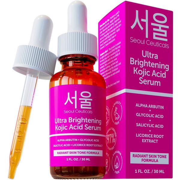 Seoul Ceuticals Korean Skin Care Ultra Brightening Kojic Acid Serum #1