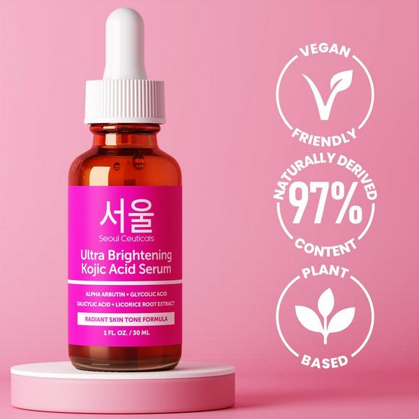 Seoul Ceuticals Korean Skin Care Ultra Brightening Kojic Acid Serum #5