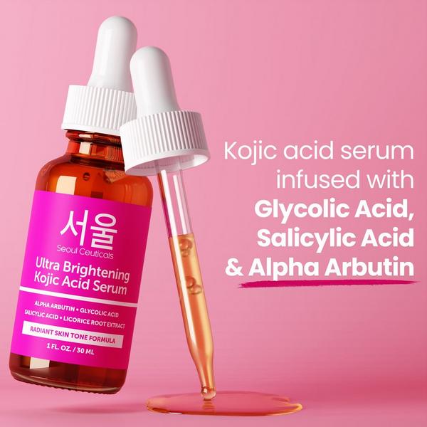Seoul Ceuticals Korean Skin Care Ultra Brightening Kojic Acid Serum #8