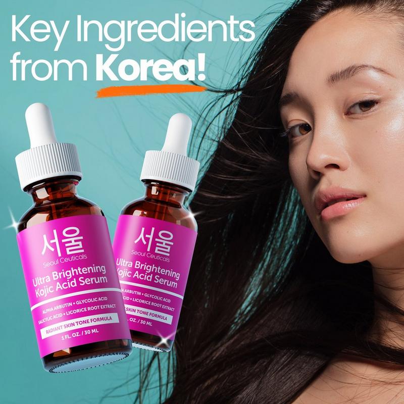 brightening serum- kojic acid & glutathione product info and reviews Korean Skin Care Ultra Brightening Kojic Acid Serum