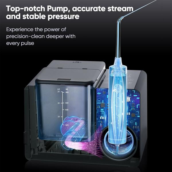 MySmile LP233 Pro UVC Countertop Water Flosser with Water Filter #4