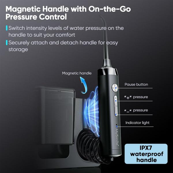 MySmile LP233 Pro UVC Countertop Water Flosser with Water Filter #6