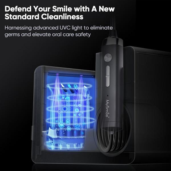 MySmile LP233 Pro UVC Countertop Water Flosser with Water Filter #8