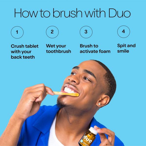 Duo Toothpaste Original Whitening Toothpaste Tablets #4