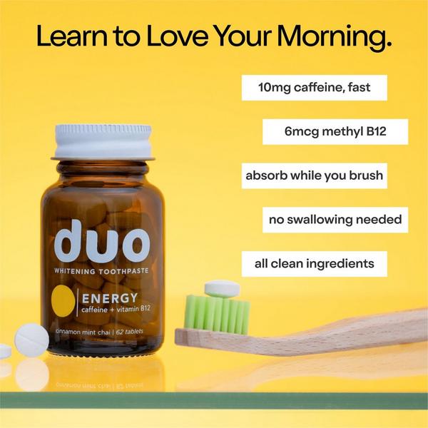 Duo Toothpaste Energy Whitening Toothpaste Tablets #2