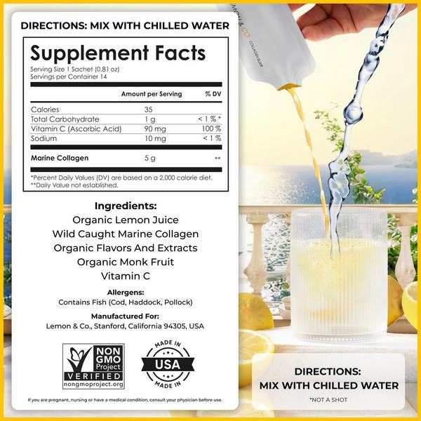 Lemon and Co. Collagen Elixir 8-Week Bundle #2