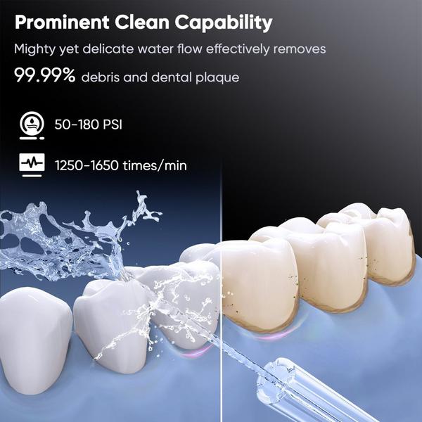 MySmile LP233 Pro UVC Countertop Water Flosser with Water Filter #2