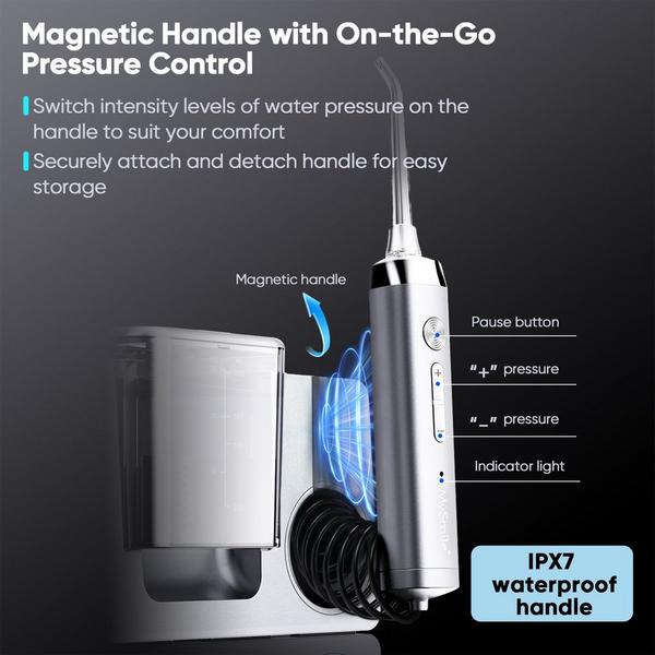 MySmile LP233 Pro UVC Countertop Water Flosser with Water Filter #6