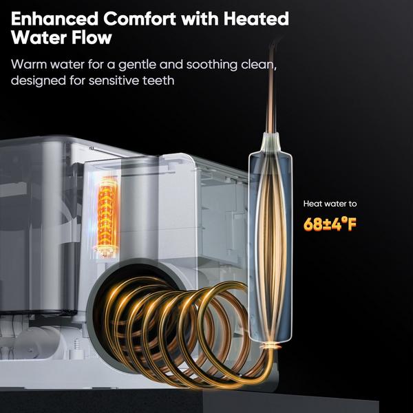 MySmile LP233 Pro UVC Countertop Water Flosser with Water Filter #7