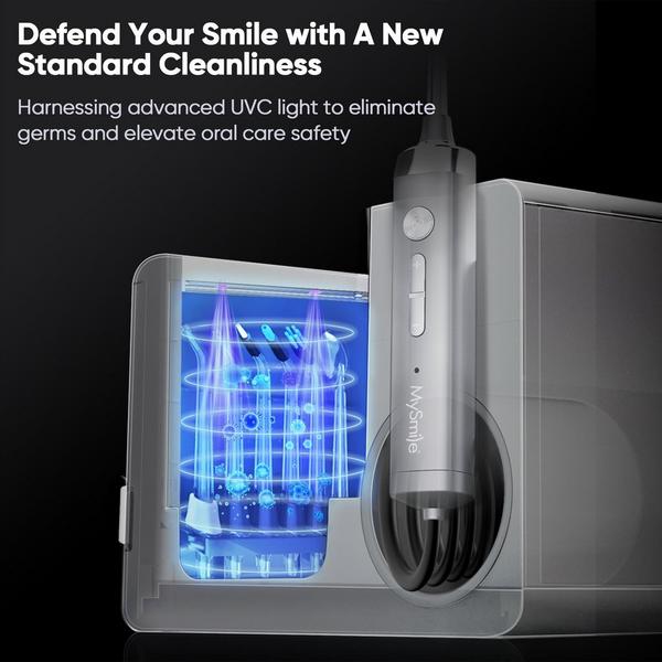 MySmile LP233 Pro UVC Countertop Water Flosser with Water Filter #8