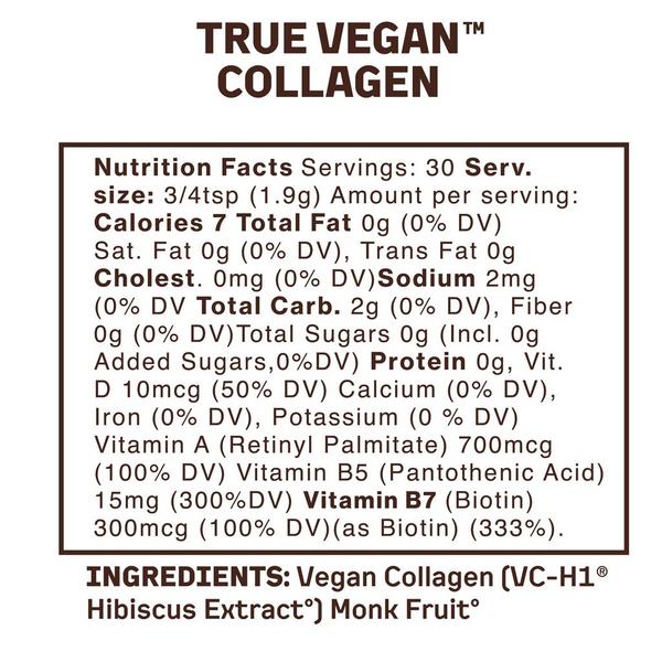 Veggimins True Vegan Collagen Powder #5