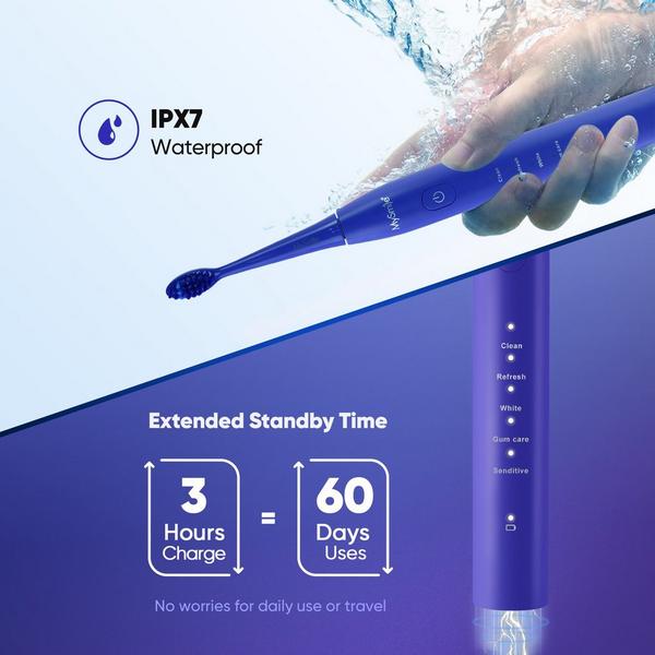 MySmile DY156 Essential Electric Toothbrush with 5 Modes #5