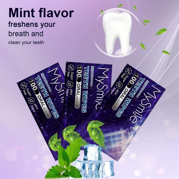 MySmile Deep Cleaning Teeth Wipes On-the-Go Tooth Cleaner #3